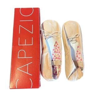 Capezio Daisy Ballet Slippers Kids Size 5.5 M Pink Leather Dance Shoes‎ 205 New